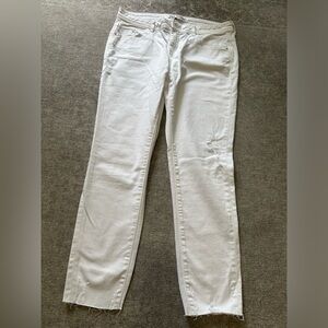 Zara white jeans women